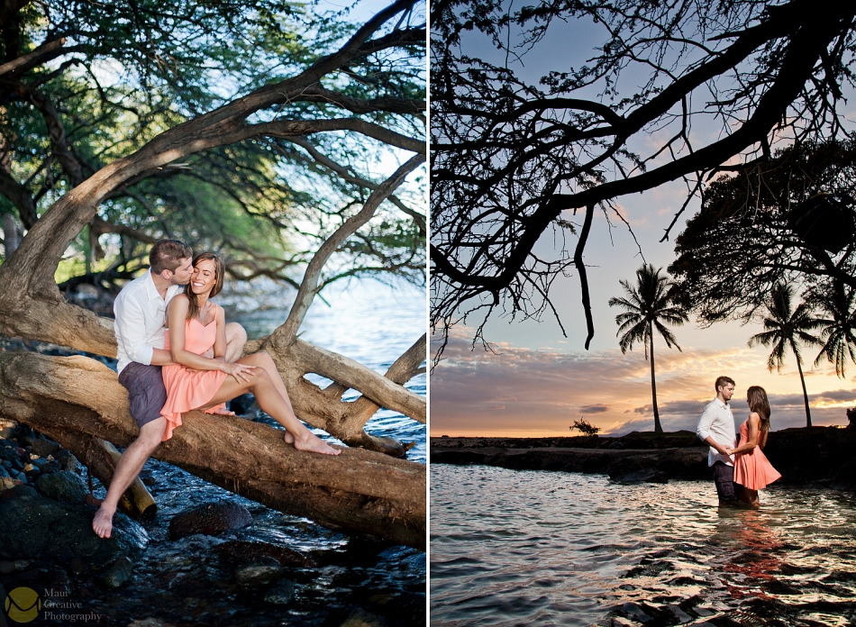 Engagement Session with Dani & Chris by Maui Creative Photography