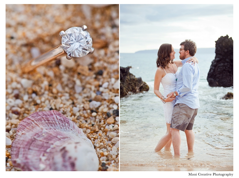Engagement Session by Maui Creative Photography in Makena, Hawaii