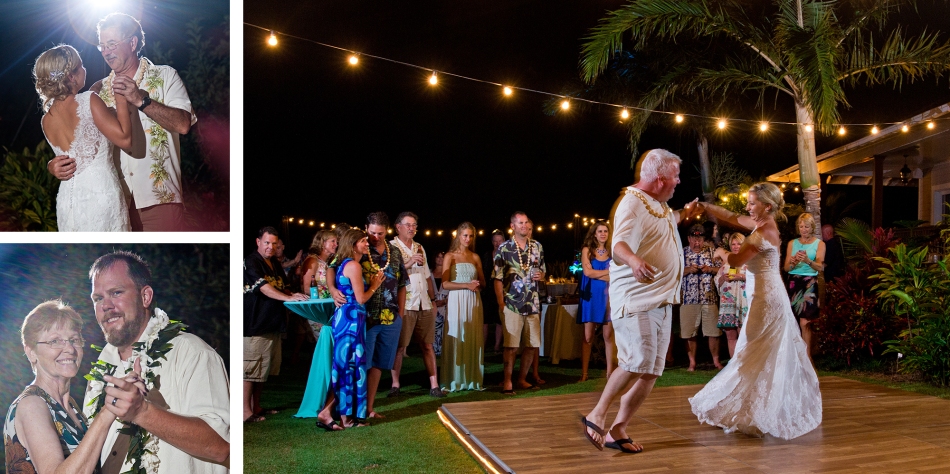 bride; groom; seaside; maui; hawaii; dance; love; wedding